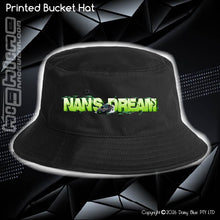 Load image into Gallery viewer, Printed Bucket Hat - Nan's Dream 2026