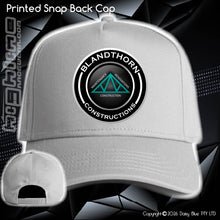 Load image into Gallery viewer, Printed Snap Back CAP - Blandthorn