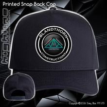 Load image into Gallery viewer, Printed Snap Back CAP - Blandthorn