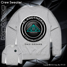 Load image into Gallery viewer, Crew Sweater - Blandthorn
