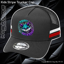 Load image into Gallery viewer, KIDS Stripe Trucker - Zero Fox 2