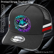 Load image into Gallery viewer, STRIPE Trucker Cap - Zero Fox 2