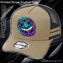 Load image into Gallery viewer, STRIPE Trucker Cap - Zero Fox 2