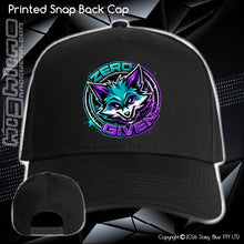 Load image into Gallery viewer, Printed Snap Back CAP - Zero Fox 2