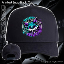 Load image into Gallery viewer, Printed Snap Back CAP - Zero Fox 2