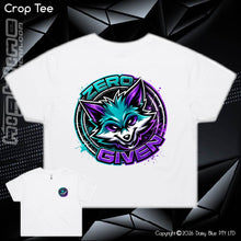 Load image into Gallery viewer, Ladies Crop Tee - Zero Fox 2