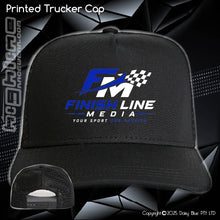 Load image into Gallery viewer, Printed Trucker Cap - Finish Line media