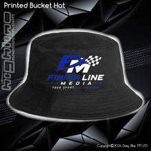 Load image into Gallery viewer, Printed Bucket Hat - Finish Line media
