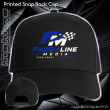 Load image into Gallery viewer, Printed Snap Back CAP - Finish Line media