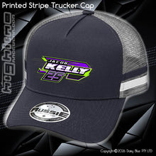 Load image into Gallery viewer, STRIPE Trucker Cap - Jacob Kelly