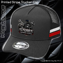 Load image into Gallery viewer, STRIPE Trucker Cap - Stuies