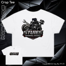 Load image into Gallery viewer, Ladies Crop Tee - Stuies