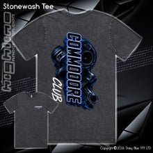 Load image into Gallery viewer, Stonewash Tee - CC Neon Blue