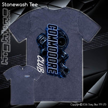 Load image into Gallery viewer, Stonewash Tee - CC Neon Blue