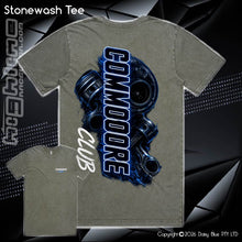Load image into Gallery viewer, Stonewash Tee - CC Neon Blue