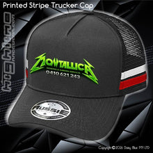 Load image into Gallery viewer, STRIPE Trucker Cap - Mowtallica