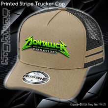 Load image into Gallery viewer, STRIPE Trucker Cap - Mowtallica