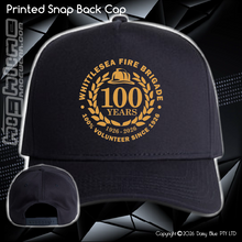 Load image into Gallery viewer, Printed Snap Back CAP - Whittlesea CFA
