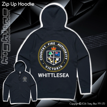 Load image into Gallery viewer, Zip Up Hoodie - Whittlesea CFA