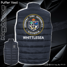 Load image into Gallery viewer, Puffer Vest - Whittlesea CFA