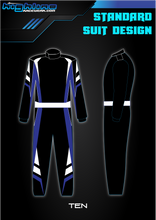 Load image into Gallery viewer, JUNIOR FULL KIT Custom Race Suit - Single Layer - SFI 3.2a/1