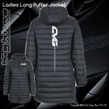 Load image into Gallery viewer, Ladies Long Puffer Jacket - CVG

