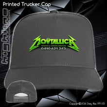 Load image into Gallery viewer, Printed Trucker Cap - Mowtallica
