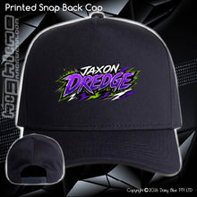 Load image into Gallery viewer, Printed Snap Back CAP - Jaxon Dredge
