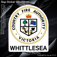 Load image into Gallery viewer, Slap Sticker - Whittlesea CFA
