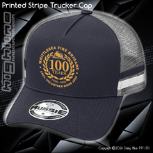 Load image into Gallery viewer, STRIPE Trucker Cap - Whittlesea CFA
