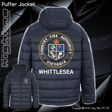 Load image into Gallery viewer, Puffer Jacket - Whittlesea CFA
